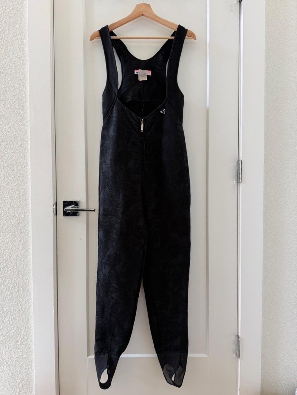 Vintage Obermeyer Ski Bib Overall Ski Suit With Stirrups Made in Austria Sz 10R